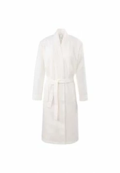 Auslauf 💯 TAUBERT Damen Piquée Bademantel Länge 120cm Thalasso White 👍