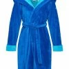 Blitzangebot 🎁 ESPRIT Bademantel Damen Kapuze Cosy Turquoise - 002 Blau 🤩 -SCHIESSER SHOP unnamed file 1086