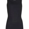 Aktion 😍 HANRO Ultralight Tank-Top, Uni, U-Ausschnitt, Für Damen 0019/ BLACK 😉