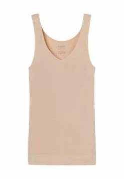 Bester Verkauf ⌛ SCHIESSER Seamless Light Unterhemd, V-Ausschnitt, Für Damen C4 410 NUDE ⌛