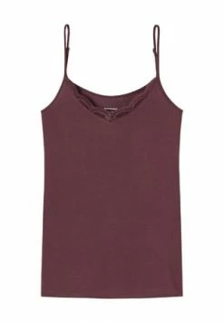 Besorgen 👍 SCHIESSER 175058 Spaghettitop, 516 BURGUND, 40 516 BURGUND 🥰