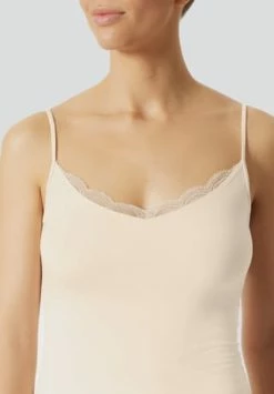 Bestpreis 🔥 SCHIESSER Unterhemd, Spitze, Herzförmigen Ausschnitt, Für Damen 402 SAHARA 🔥 -SCHIESSER SHOP unnamed file 1266