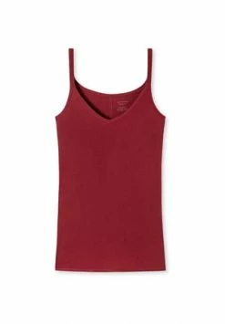 SCHIESSER SHOP 5 Billig 😀 SCHIESSER Spaghettitop Personal Fit Bordeaux 🎁