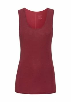 SCHIESSER SHOP 3 Schlussverkauf 👏 SCHIESSER Personal Fit Unterhemd, U-Ausschnitt, Für Damen 502 BORDEAUX 🤩