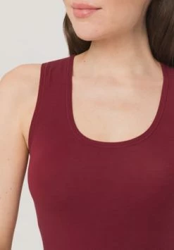Schlussverkauf 👏 SCHIESSER Personal Fit Unterhemd, U-Ausschnitt, Für Damen 502 BORDEAUX 🤩 -SCHIESSER SHOP unnamed file 1298