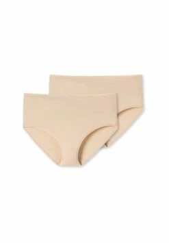 Auslauf 🌟 SCHIESSER Midi-Slip 2er Pack 95/5 Organic Cotton Sand 🎁
