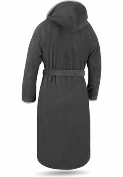 Budget 👍 Normani® Unisex Baumwoll-Bademantel Rob Schwarz/ Grau 🌟 11 Budget 👍 Normani® Unisex Baumwoll-Bademantel Rob Schwarz/ Grau 🌟 -SCHIESSER SHOP unnamed file 430