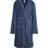 Schlussverkauf 🧨 TAUBERT Damen Bademantel Mit Kapuze, 100cm Senses Navy ⭐