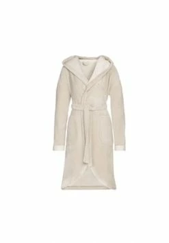 Schlussverkauf 😉 VOSSEN® VOSSEN® Damen Bademantel "Runa" Stone/ Ivory ❤️