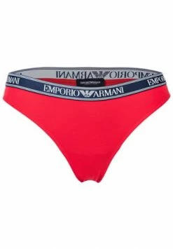 Großhandel ⭐ EMPORIO ARMANI Damen Brazilian Briefs, 2er Pack - Slips, Stretch Cotton, Einfarbig Rot 🎉 -SCHIESSER SHOP unnamed file 47