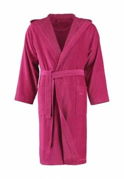 Brandneu ⭐ VOSSEN® Bademantel, Logo-Stickerei, Knielang, Für Damen 377 CRANBE ✔️