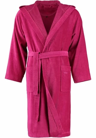 Blitzangebot ???? VOSSEN® Bademantel Unisex Kurzmantel Mit Kapuze Texas Cranberry - 377 Rosa ⭐ 5 Blitzangebot ???? VOSSEN® Bademantel Unisex Kurzmantel Mit Kapuze Texas Cranberry - 377 Rosa ⭐ – Bild 3