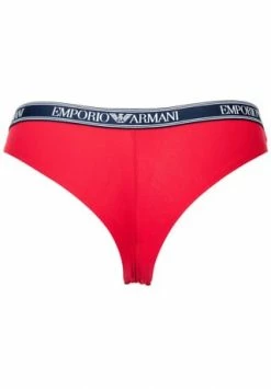 Großhandel ⭐ EMPORIO ARMANI Damen Brazilian Briefs, 2er Pack - Slips, Stretch Cotton, Einfarbig Rot 🎉 -SCHIESSER SHOP unnamed file 49