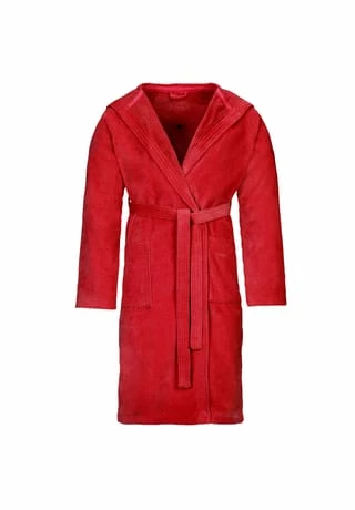 Bestes Angebot ???? VOSSEN® Bademantel Unisex Kurzmantel Mit Kapuze Texas Purpur - 3705 Rot ???? 4 Bestes Angebot ???? VOSSEN® Bademantel Unisex Kurzmantel Mit Kapuze Texas Purpur - 3705 Rot ???? – Bild 2