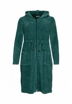 Auslauf 🔥 Sheego Bademantel Tiefgrün 😍