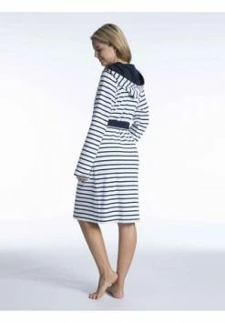 Angebote ✨ TAUBERT Damen Kurz-Bademantel Mit Kapuze Aus Feinfrottier, Länge 100cm Yacht Navy-White 🛒 7 Angebote ✨ TAUBERT Damen Kurz-Bademantel Mit Kapuze Aus Feinfrottier, Länge 100cm Yacht Navy-White 🛒 -SCHIESSER SHOP unnamed file 584