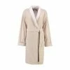 Bestes Angebot 😉 ESPRIT Bademantel Damen Schalkragen Eve Ecru Beige 💯 -SCHIESSER SHOP unnamed file 638