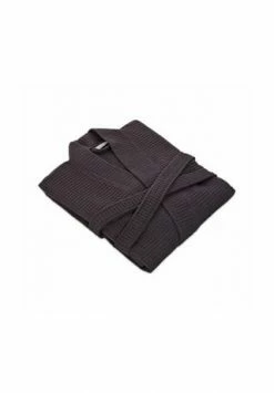 Bester Verkauf ???? MÖVE Bademantel Unisex Kimono Homewear Graphit - 843 Grau ⭐
