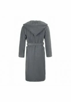 Alternative view of Bestes Angebot ???? MÖVE Bademantel Unisex Kapuze Superwuschel Stone - 850 Grau ⌛