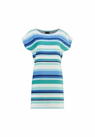 Bestpreis 👍 Cawö Strandkleider Damen Streifen 9301 Aqua - 14 Blau 🎉 3 Bestpreis 👍 Cawö Strandkleider Damen Streifen 9301 Aqua - 14 Blau 🎉